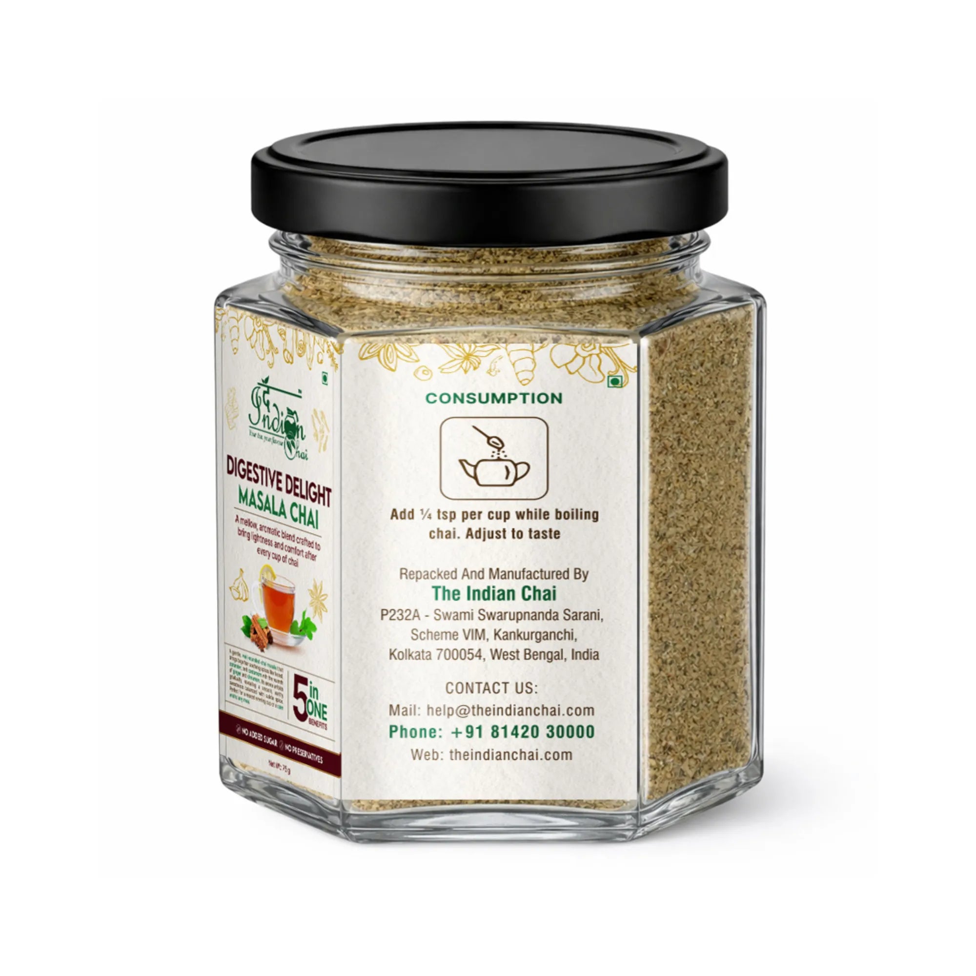 Digestive delight chai masala powder