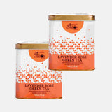 Lavender rose green tea