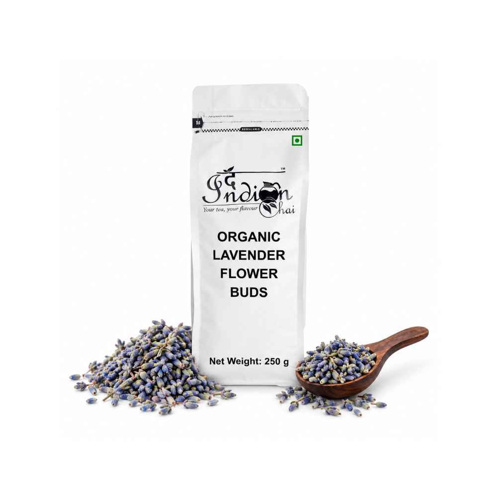 Organic lavender flower tea