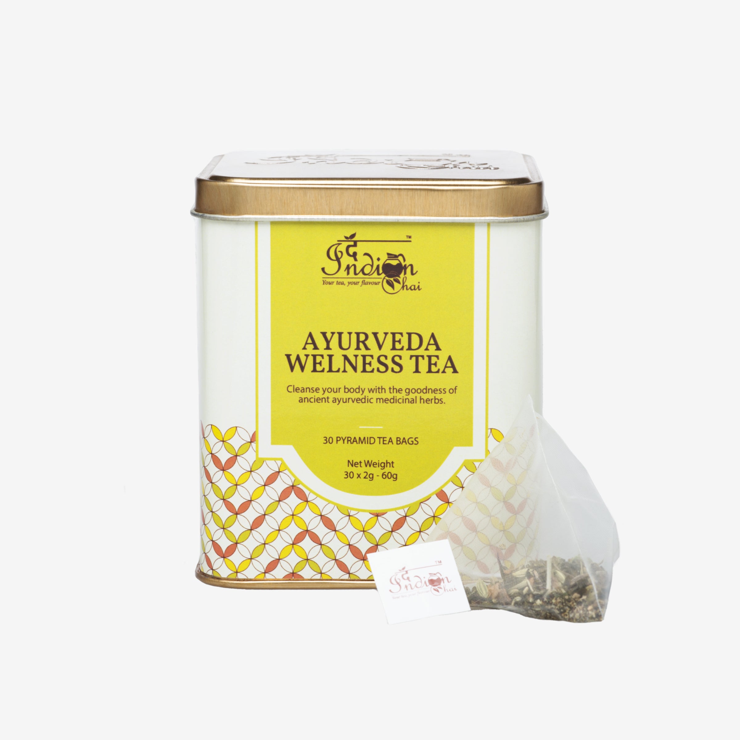 Ayurvedic wellness tea bags