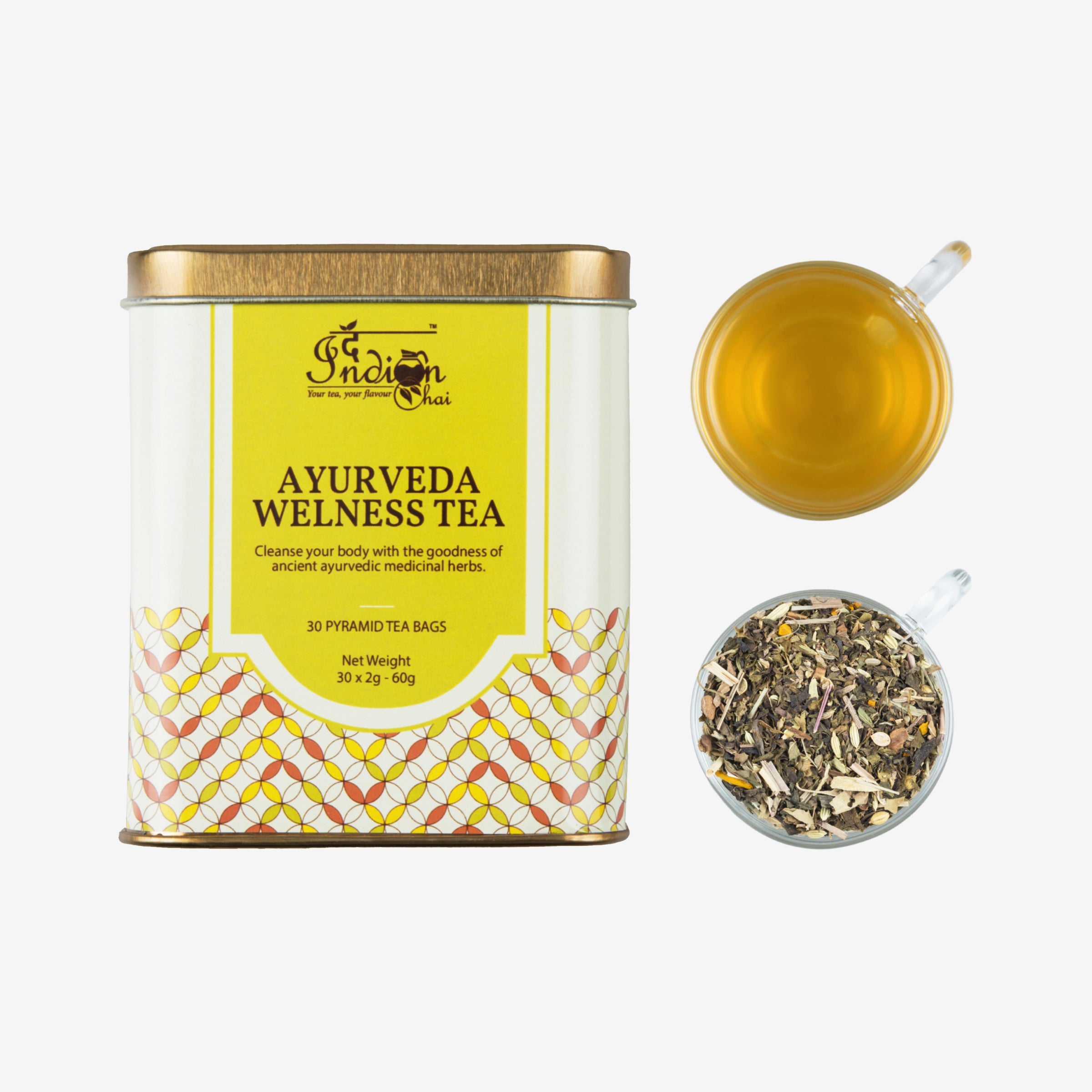 Ayurvedic wellness tea bags