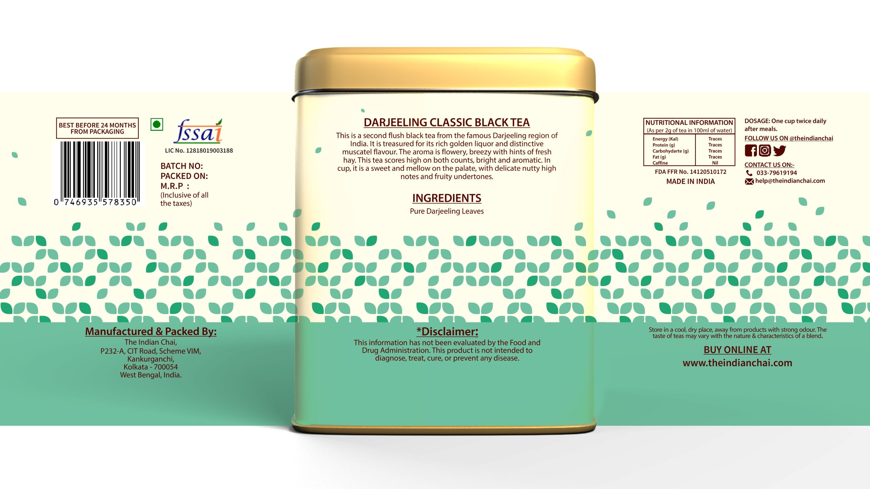 Darjeeling classic black tea