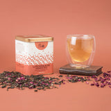 Lavender rose green tea