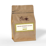 Organic peppermint tea bags