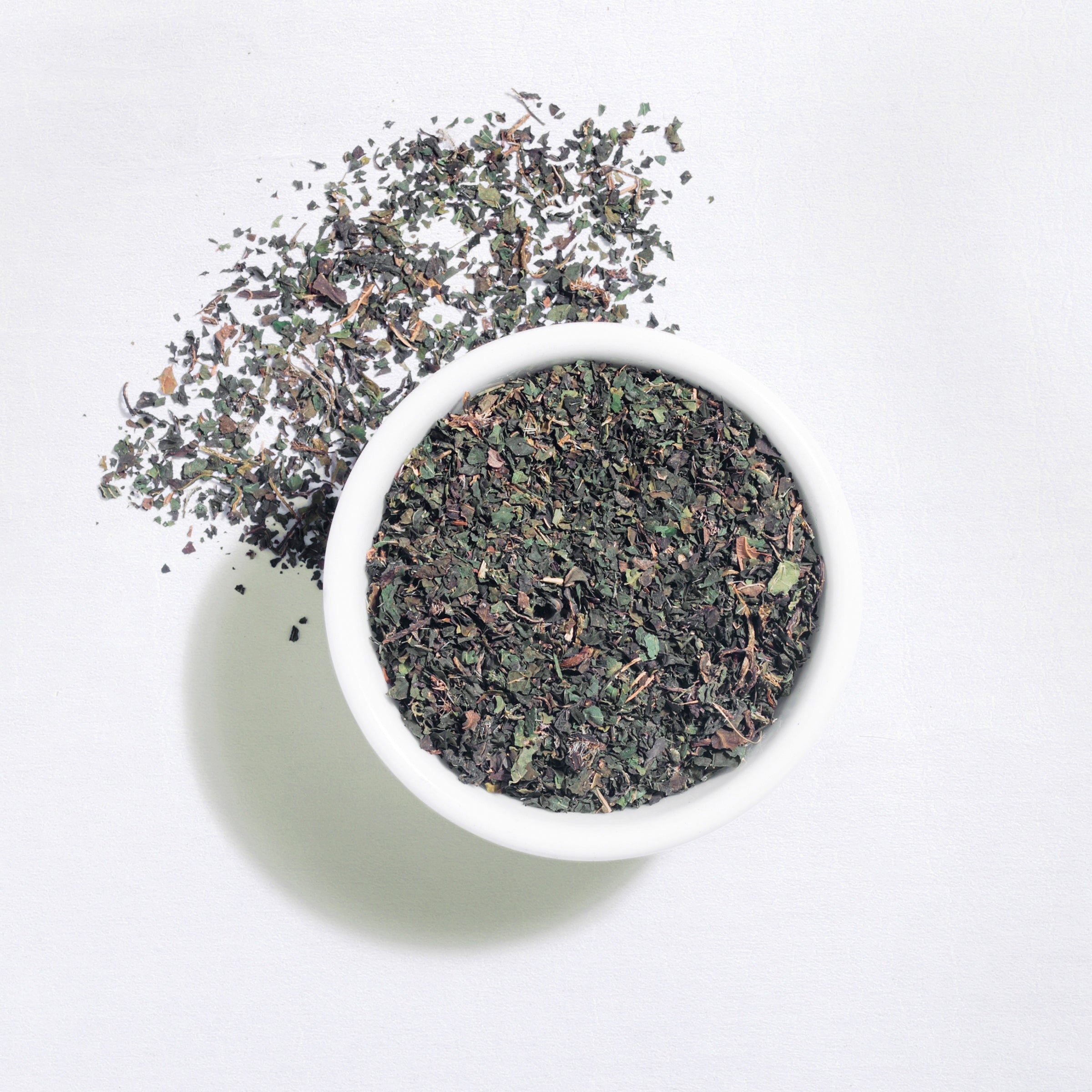 Organic nettle leaves