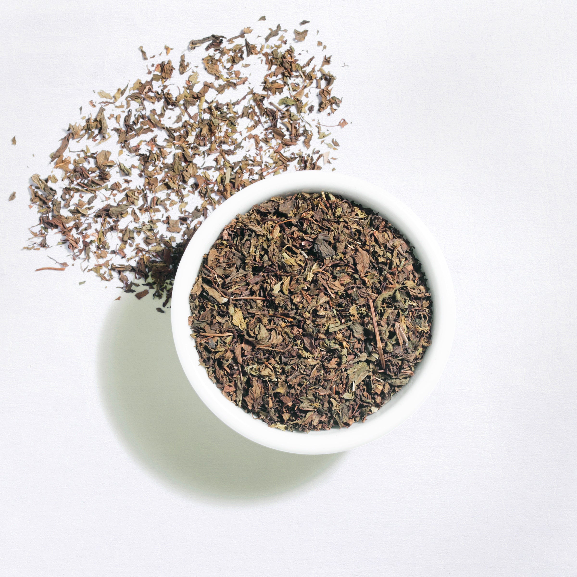 Organic spearmint leaves