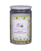 Organic lemongrass leaves