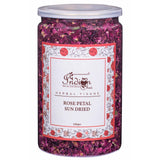 Rose petals sun dried