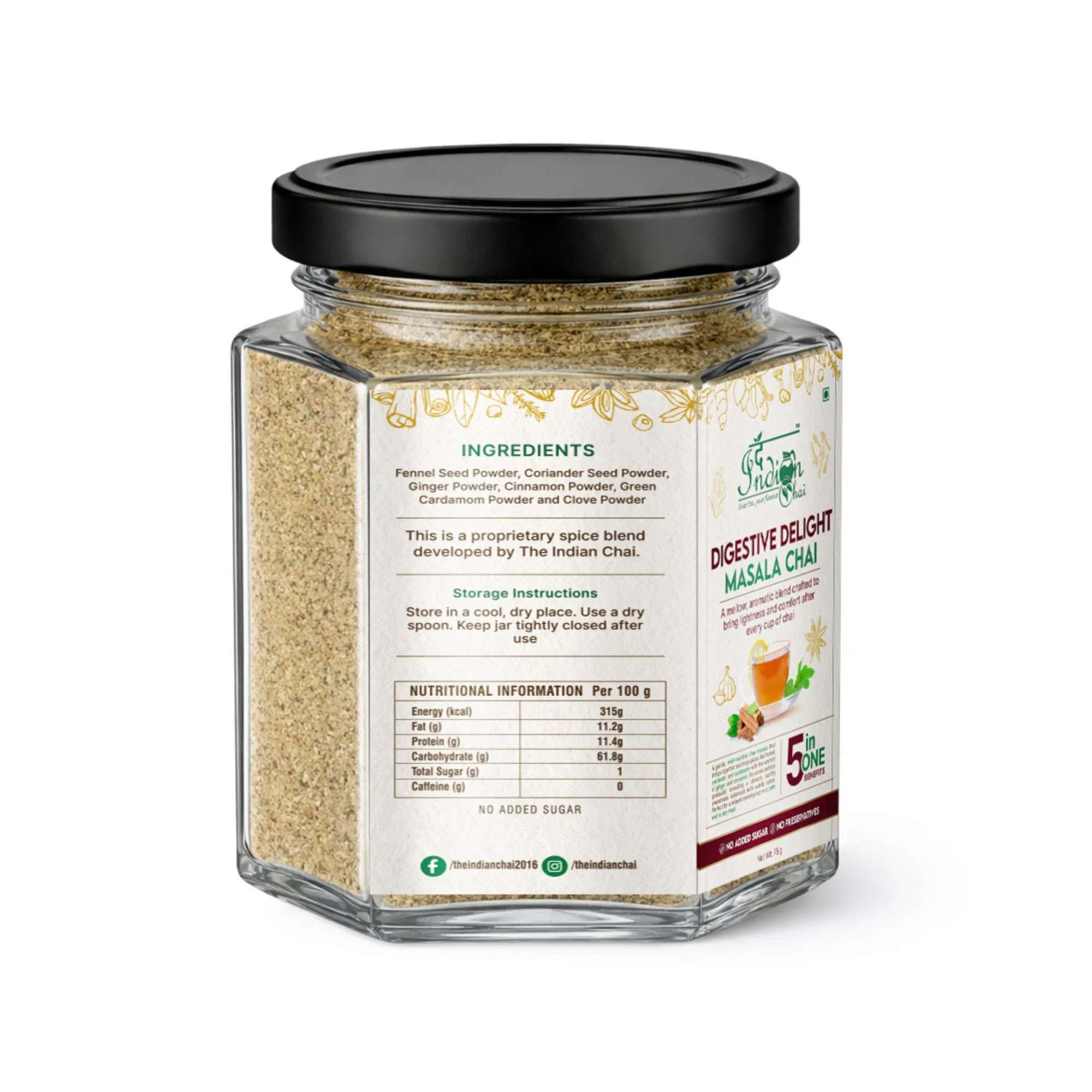 Digestive delight chai masala powder