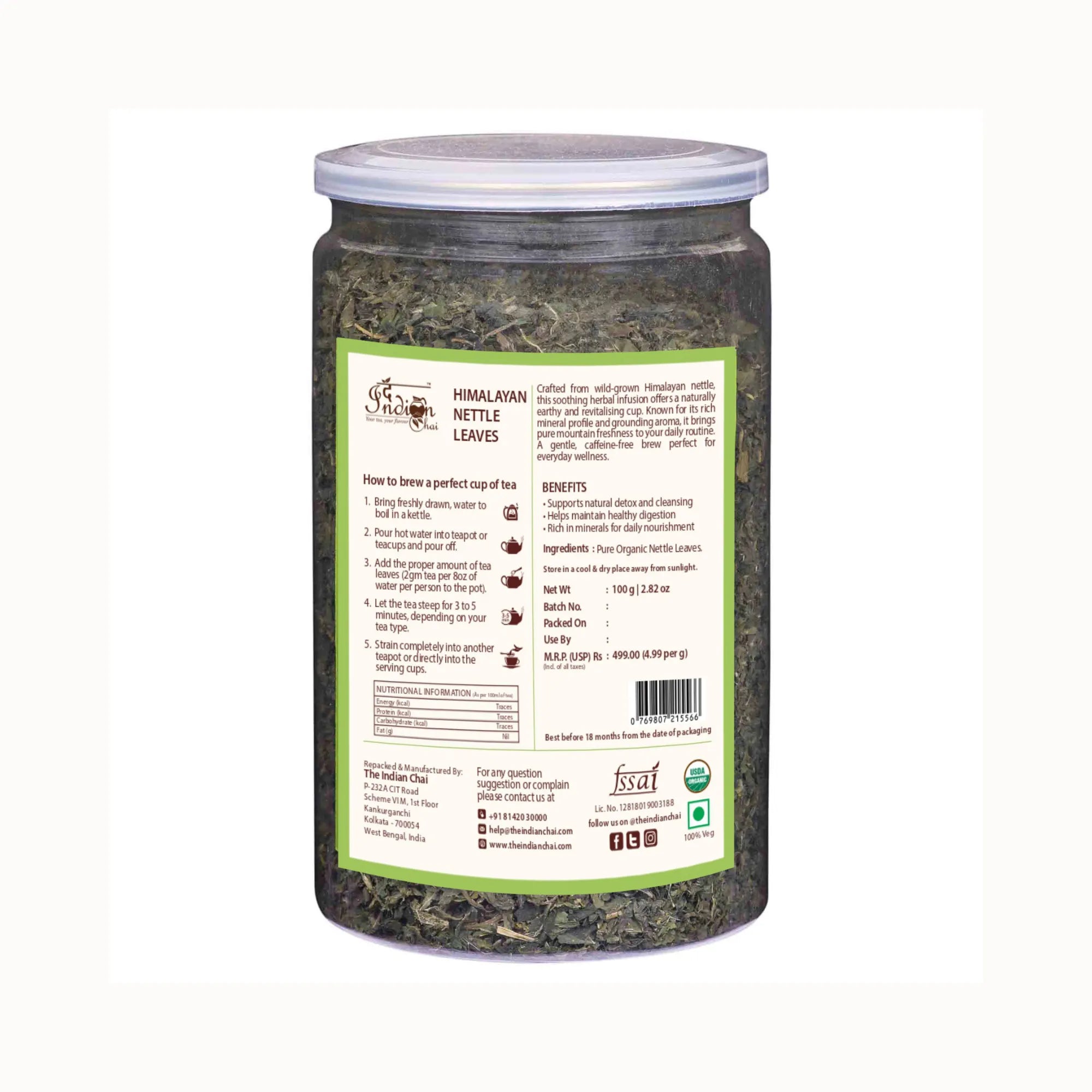 Himalayan nettle tea