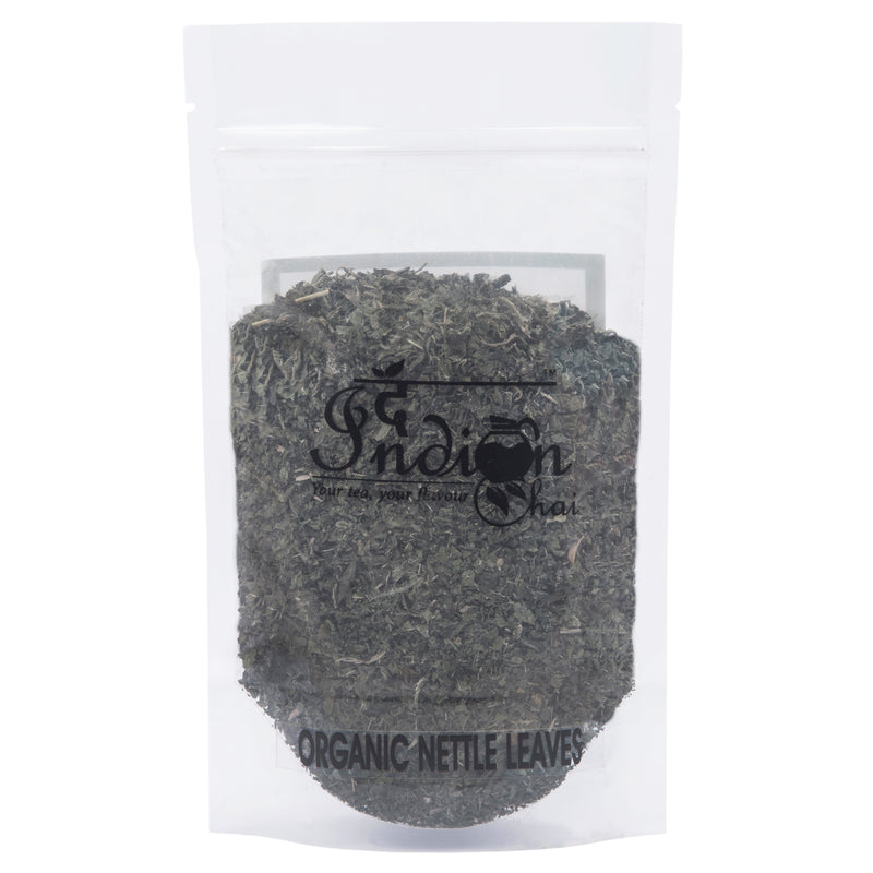 Organic nettle leaves