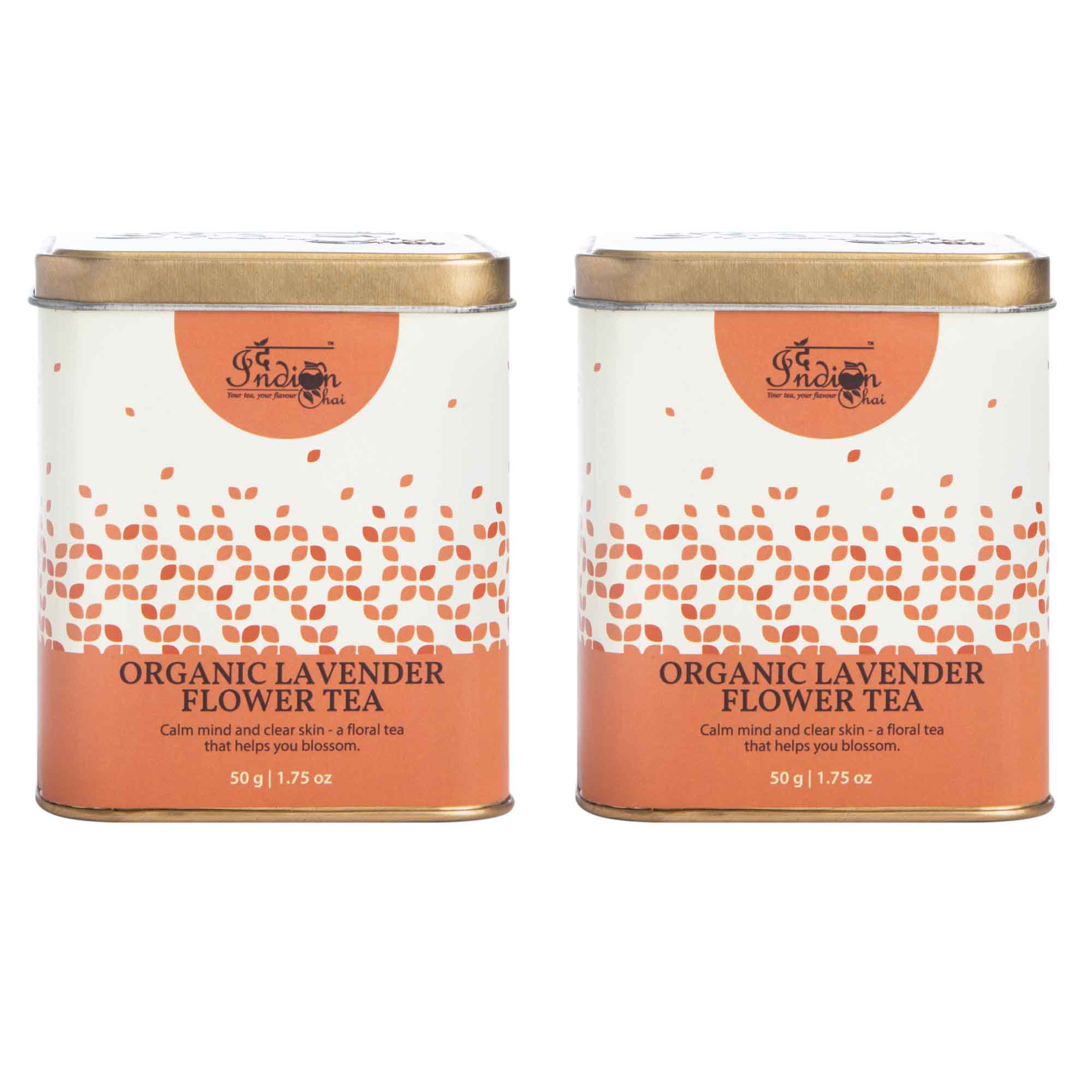 Organic lavender flower tea