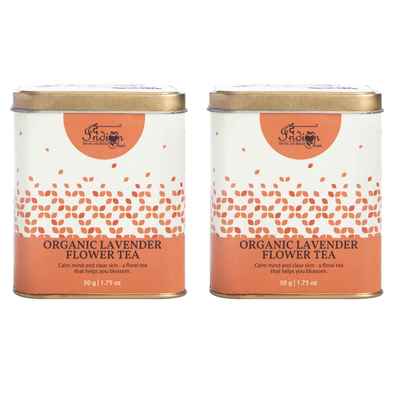 Organic lavender flower tea
