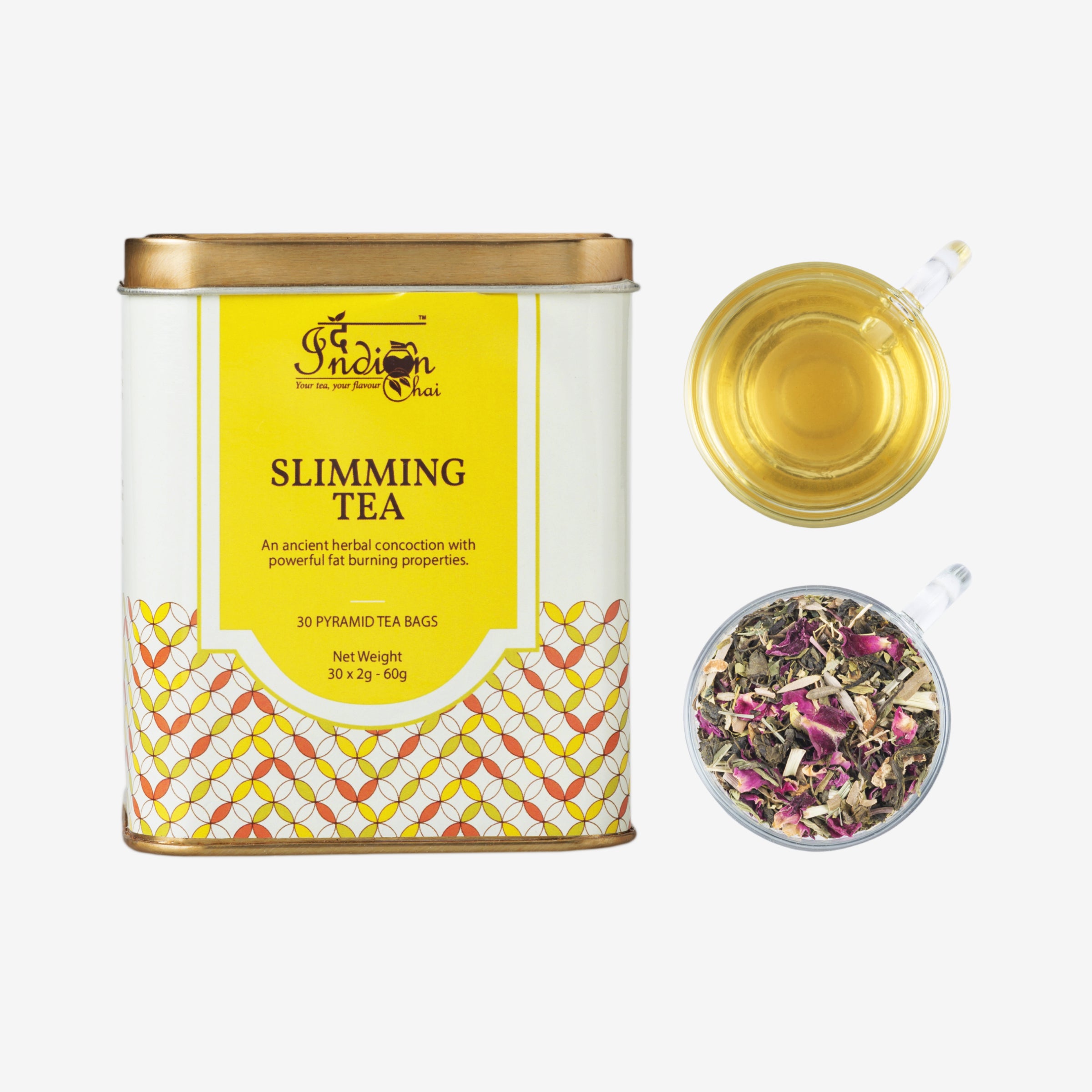 Slimming tea bags