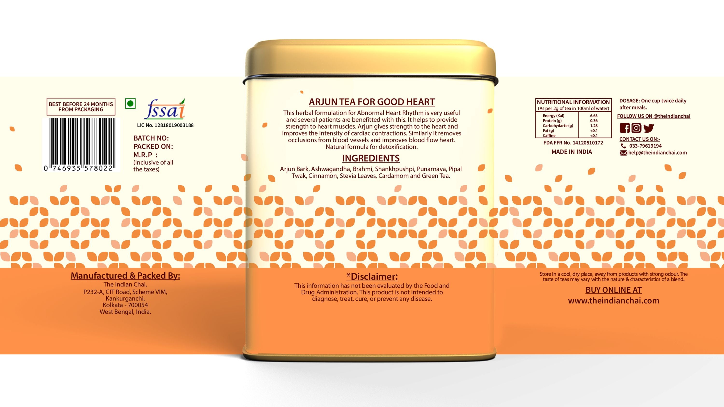 Arjun tea for good heart