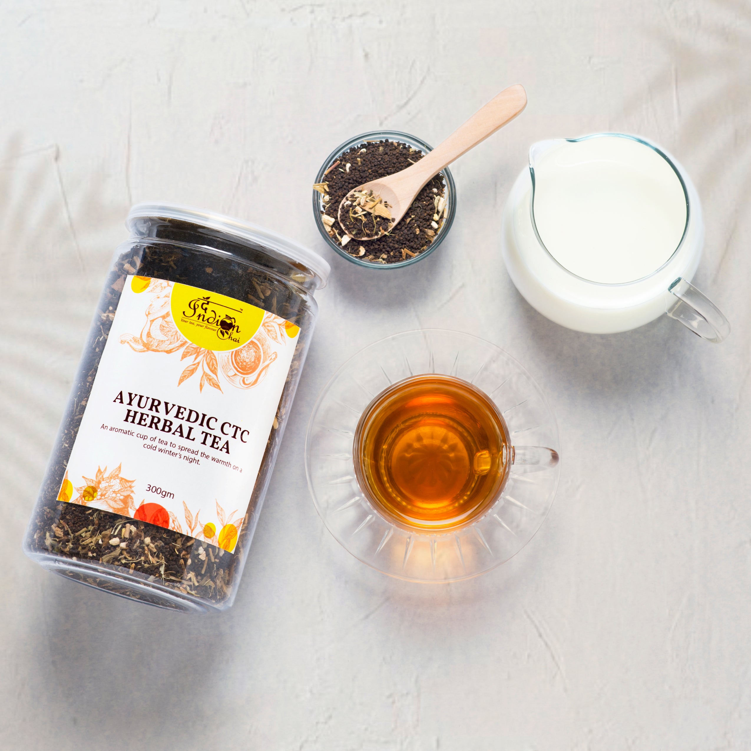 Ayurvedic CTC herbal tea