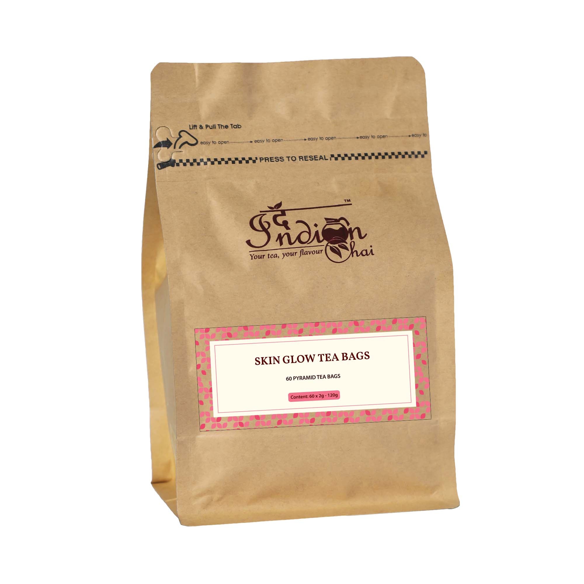 Skin glow tea bags