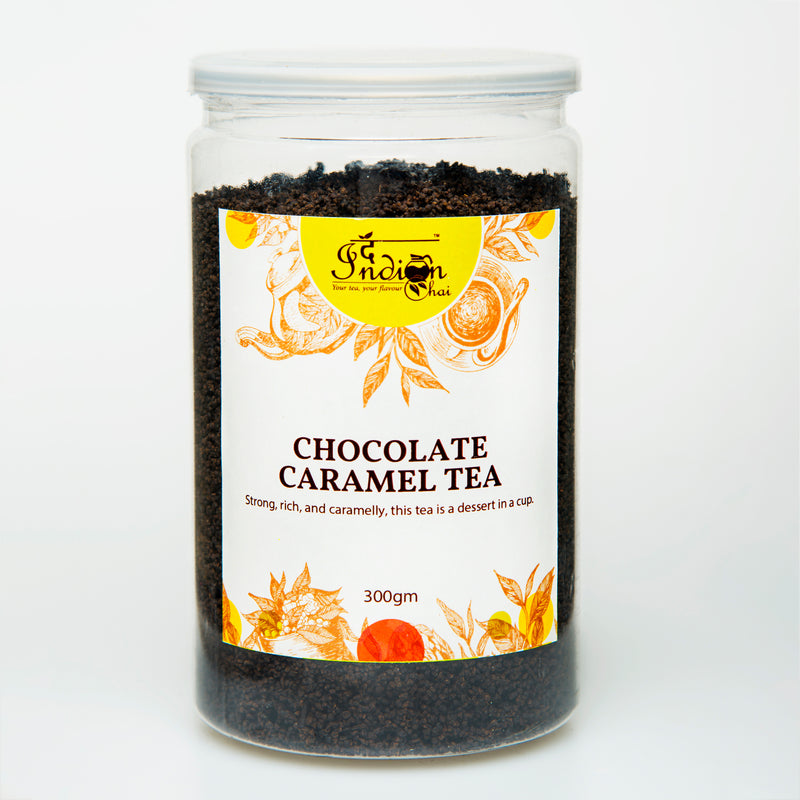 Chocolate caramel tea