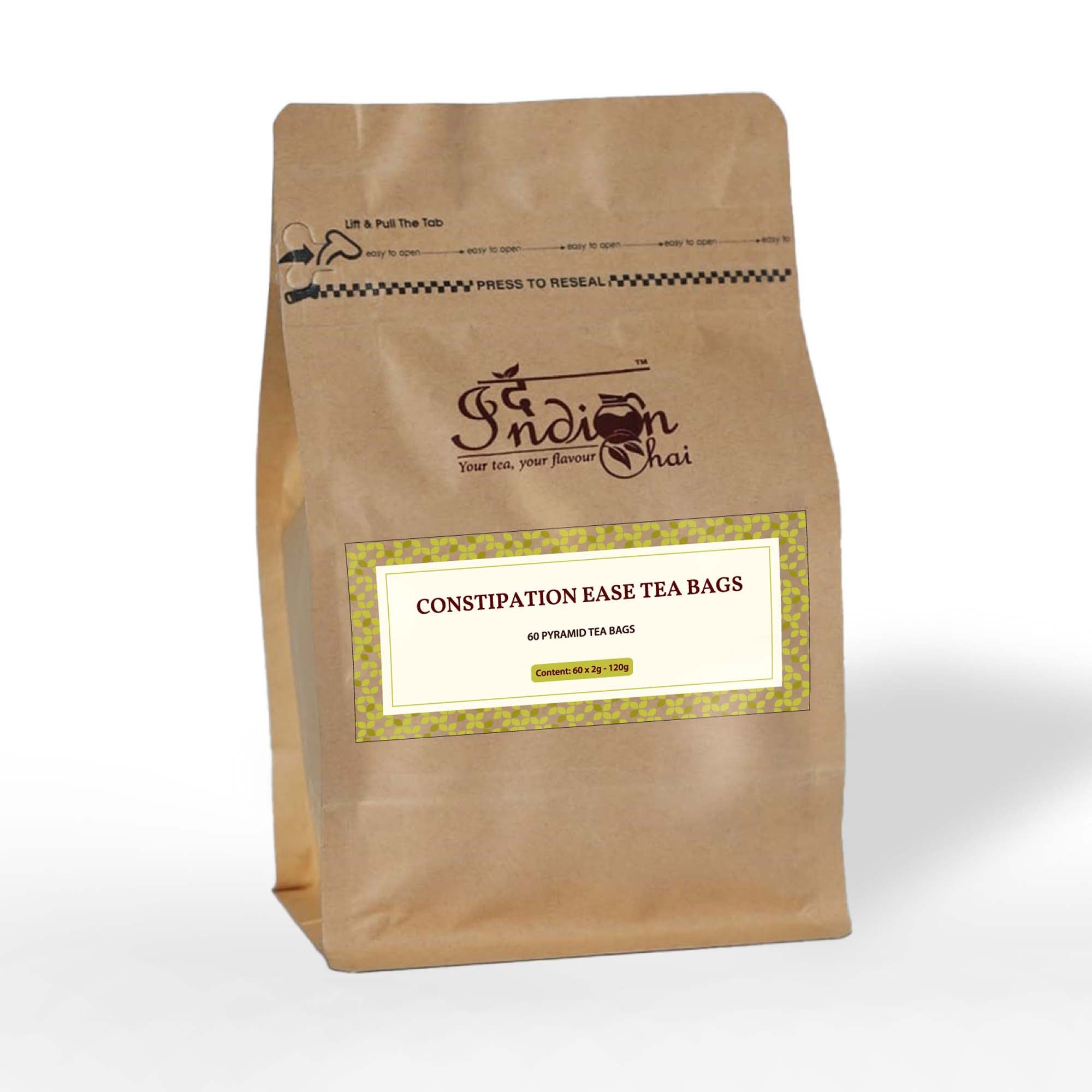 Constipation ease tea bags