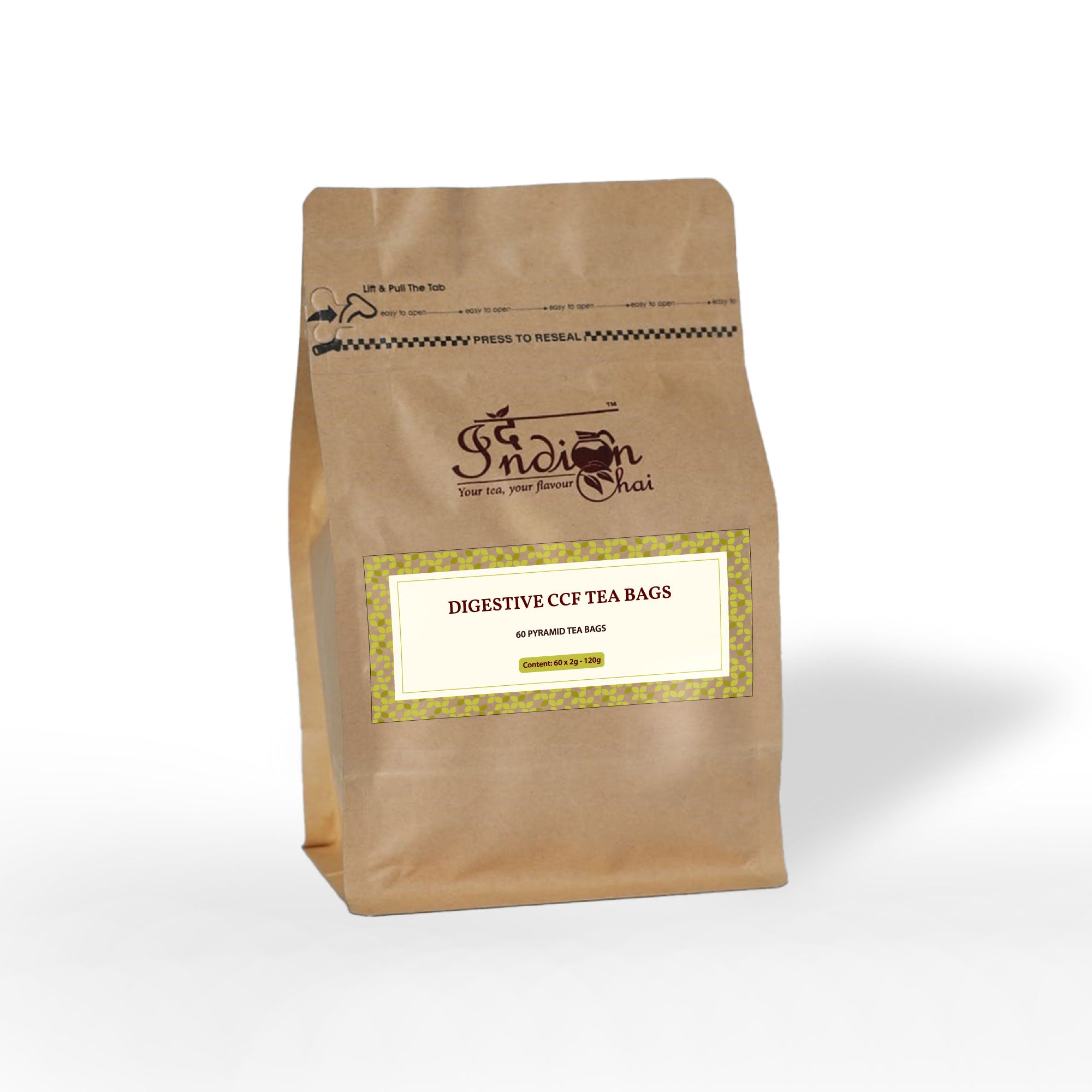 Digestive ccf tea bags