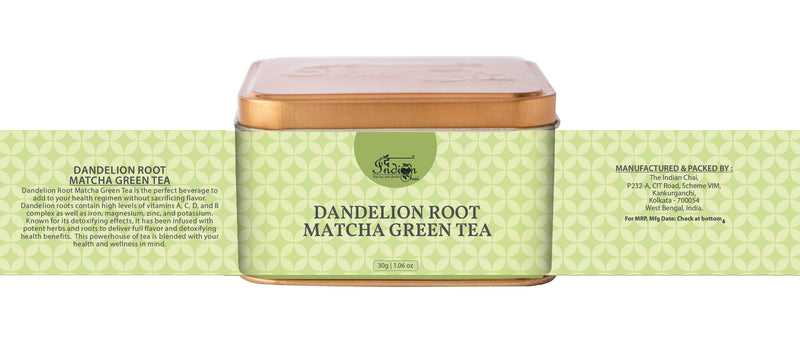 Dandelion Root Matcha Green Tea