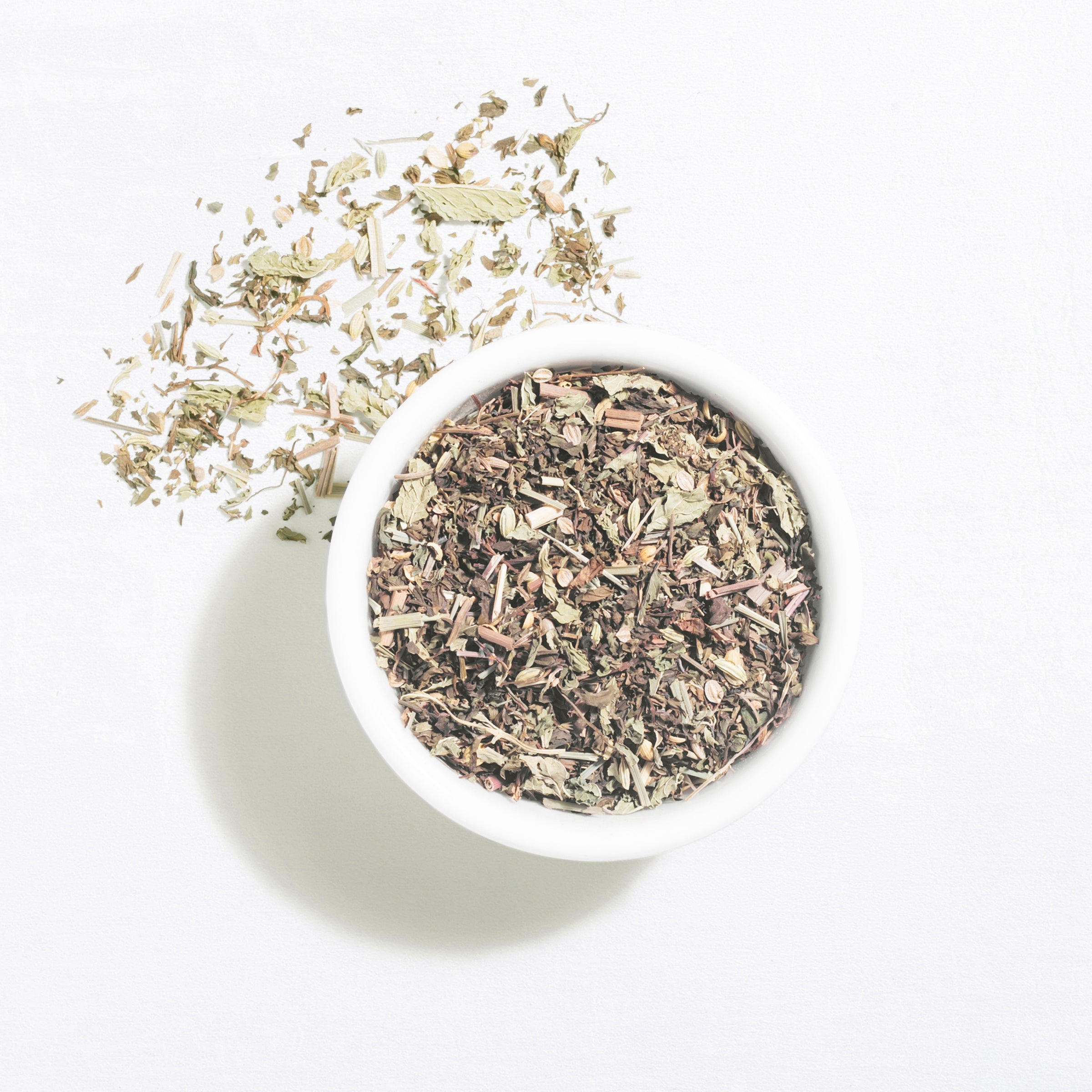 Detoxifying mint tea