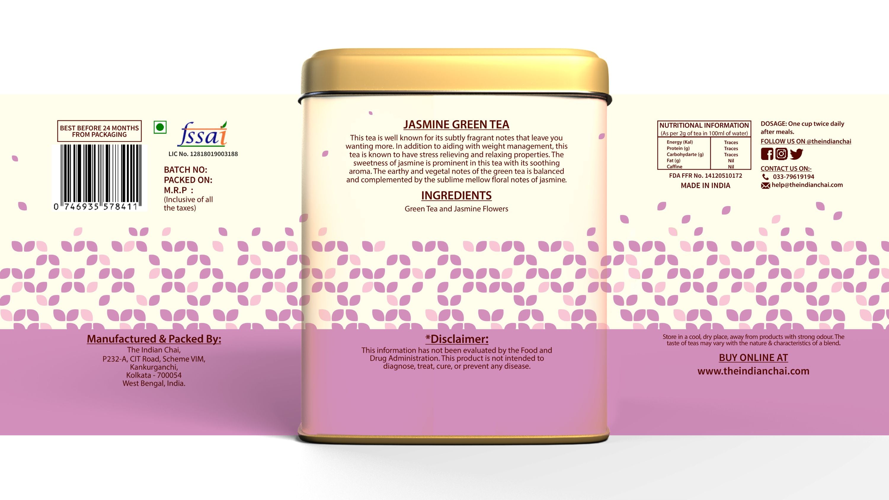 Jasmine green tea