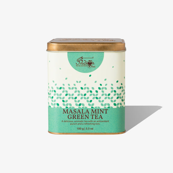 Masala mint green tea