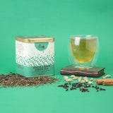 Masala mint green tea