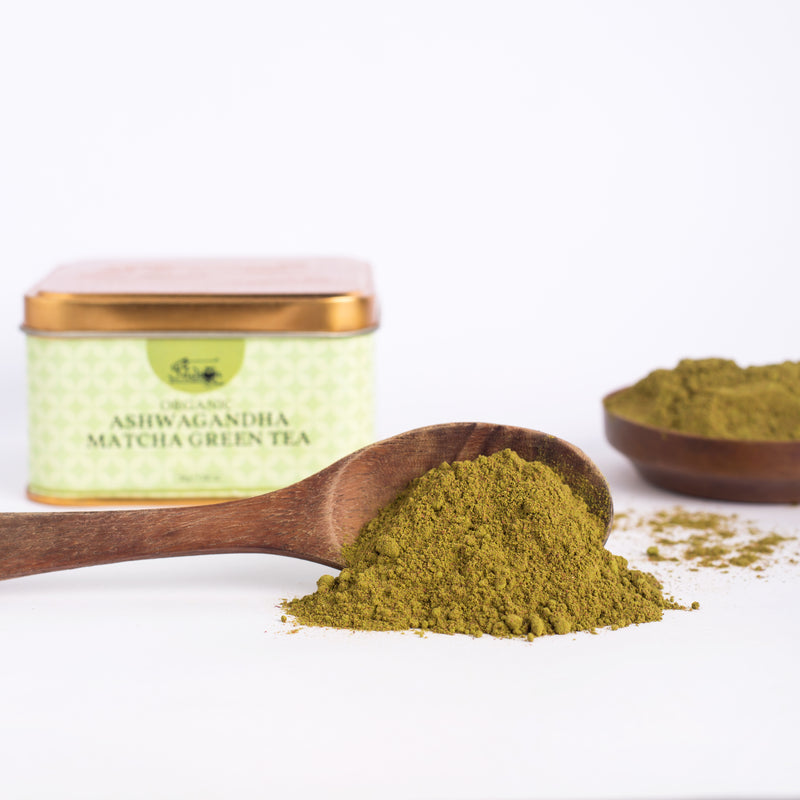 Organic Ashwagandha Matcha Green Tea