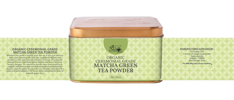 Organic Ceremonial Grade Matcha Green Tea Powder