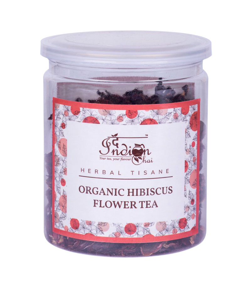 Organic hibiscus flower tea