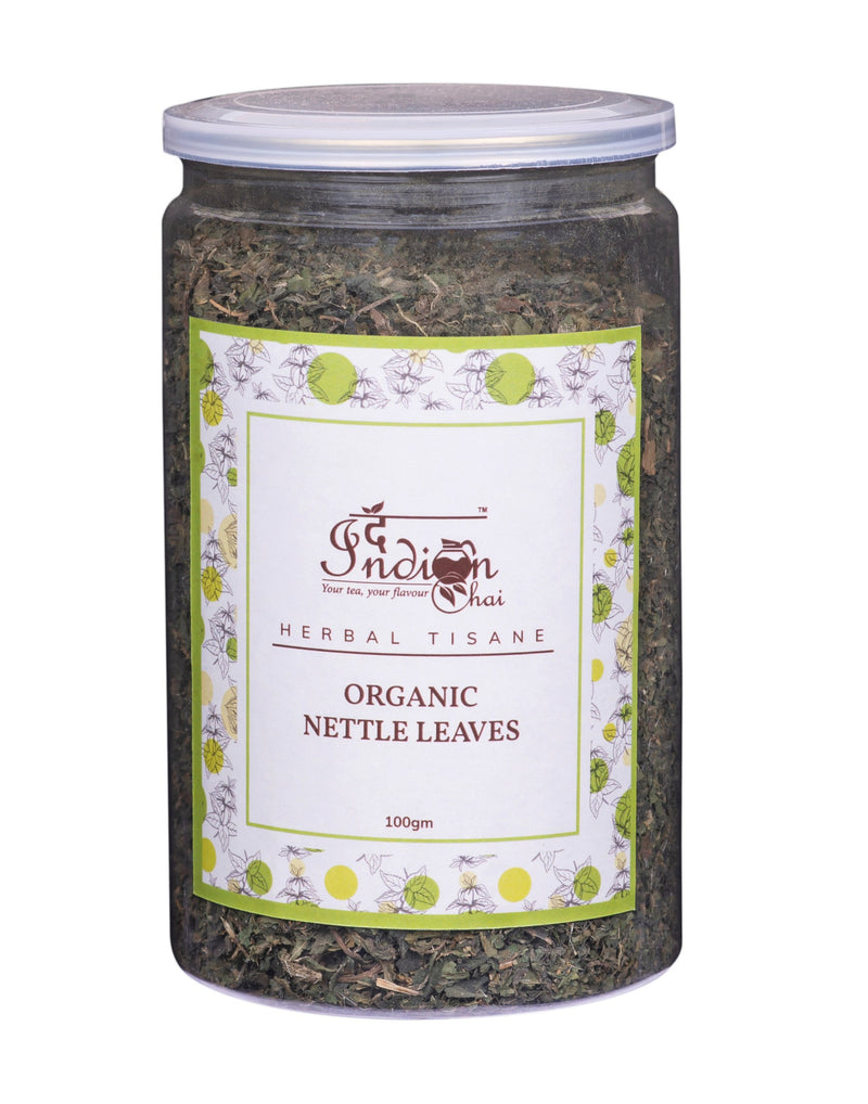 Organic nettle leaves