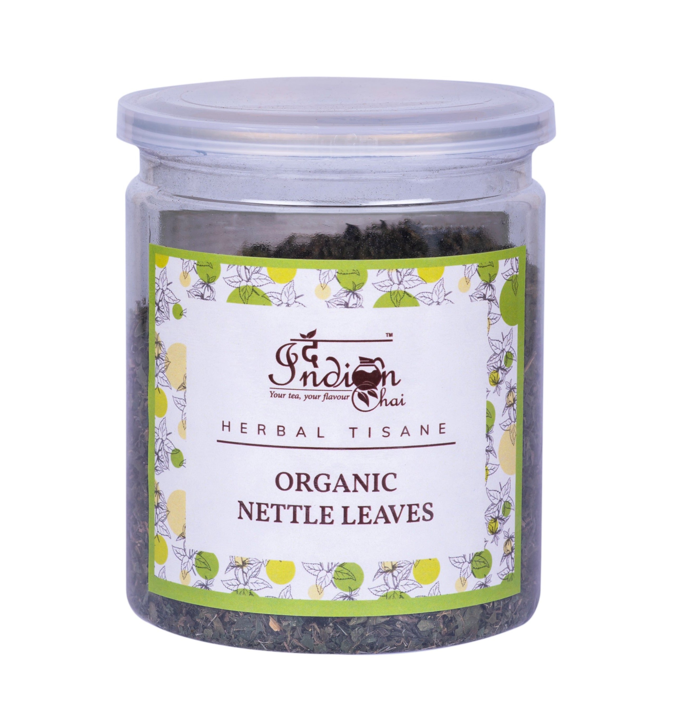 Organic nettle leaves