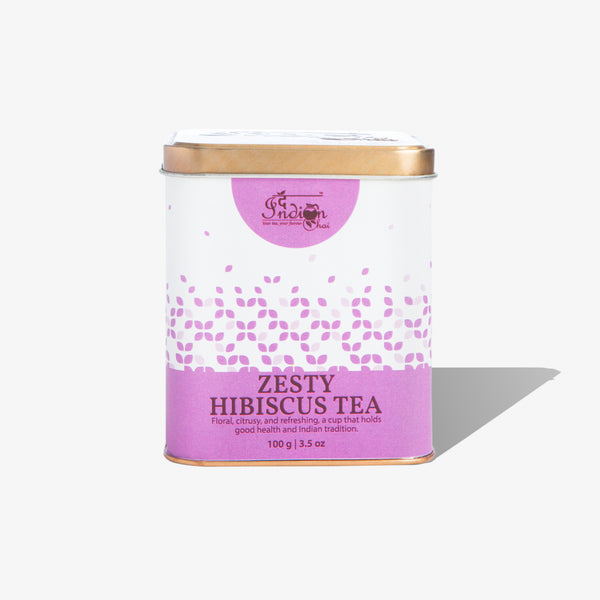 Zesty hibiscus tea