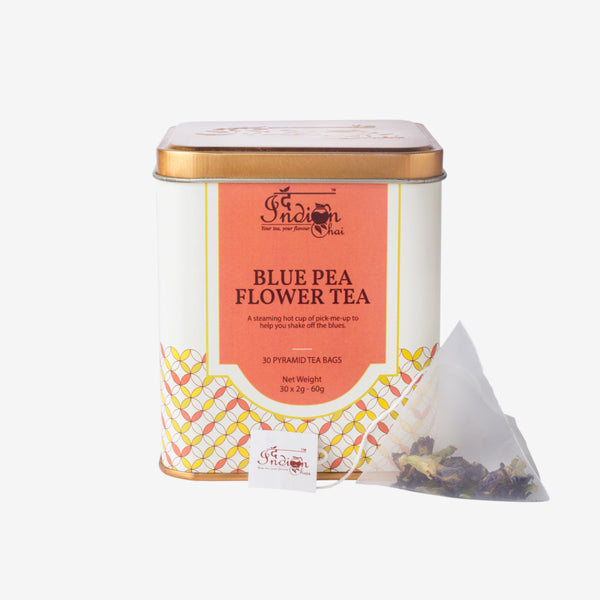 Blue pea flower tea bags