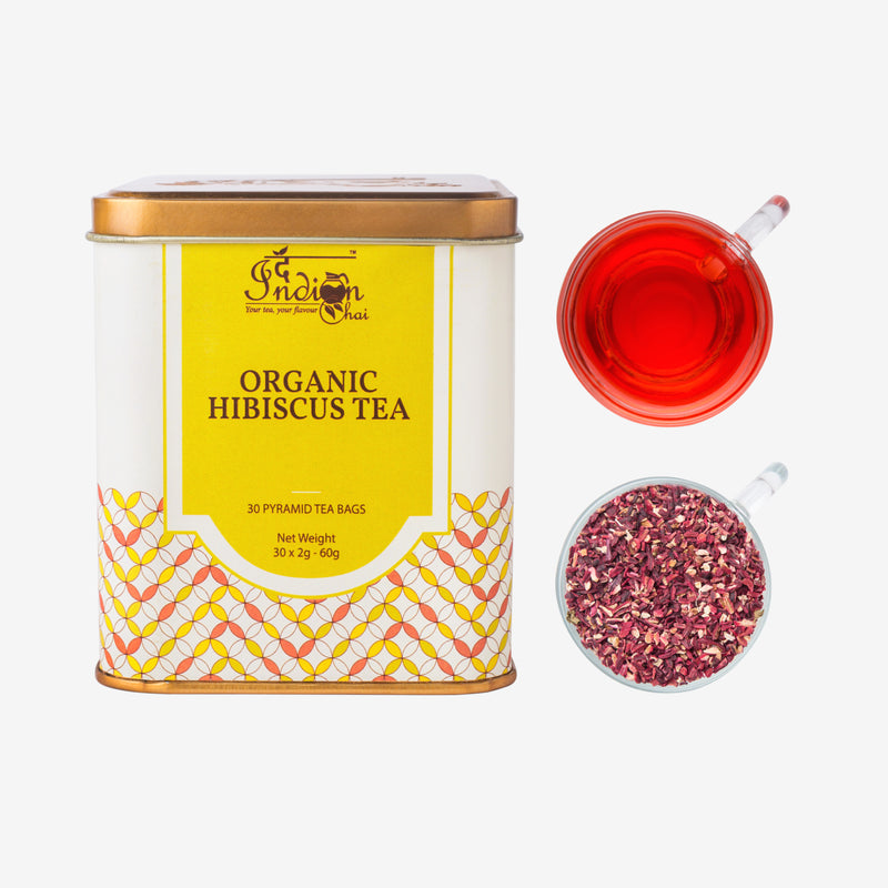 Organic hibiscus tea bags